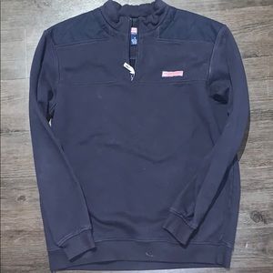 Men’s Vineyard Vines Classic Navy Shep Shirt Sz M